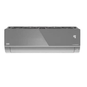 بيكو تكييف انفرتر، 1.5 حصان، بارد وساخن، فضي - BIHT125W0S