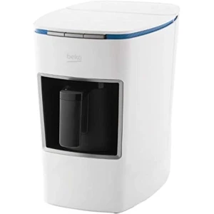 بيكو ماكينة تحضير القهوة التركية بوعاء واحد - BKK2300W، بلاستيك، ابيض
