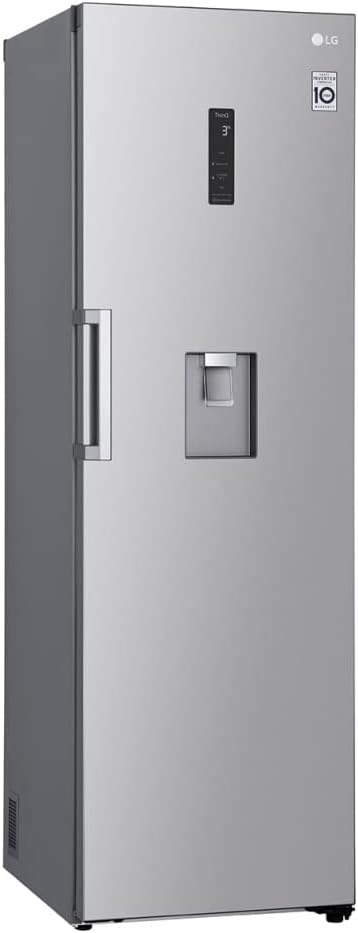 ثلاجه ال جى توينز باب واحد 384 لتر, لون سيلفر ديجيتال بالحنفيه GC-F411ELDM - الصورة 2