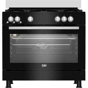 بيكو بوتاجاز غاز قائم بذاتة- 90 سم - شواية غاز - مراوح تبريد وطهي - صنع في تركيا