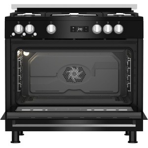 بيكو بوتجاز غاز 5 شعلة حوامل زهر امان كامل بالمروحة اسود*سيلفر GGR 15325 FX NBE