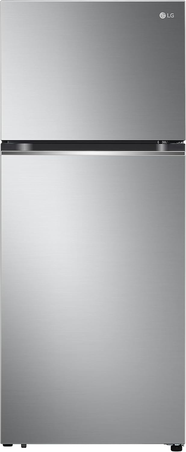 LG Refrigerator, 410 liter Free Stand Inverter 2 Doors Stainless GN-B522PLGB
