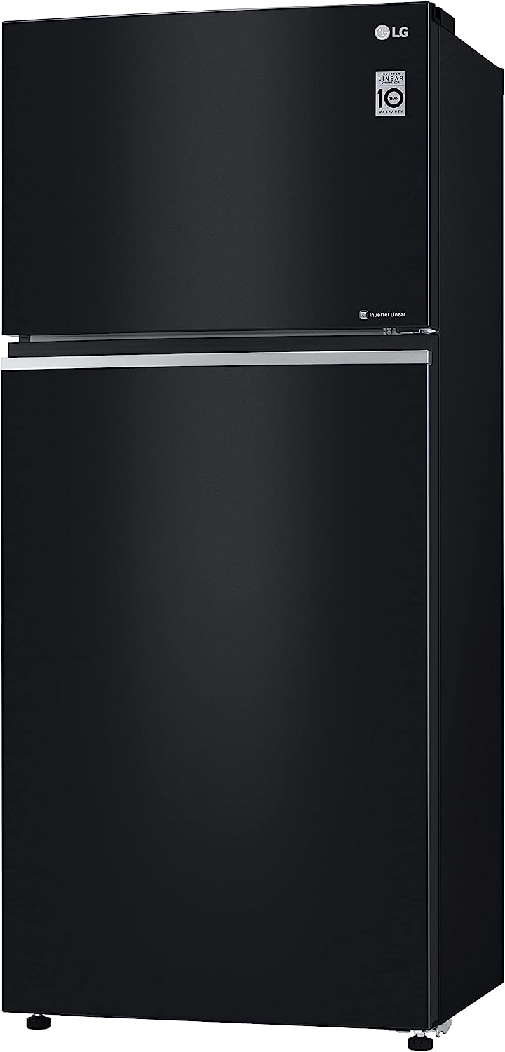 ثلاجه ال جى انفرتر، نو فروست، 547 لتر، 2 باب، اسود - GN-C722SGGL - الصورة 2