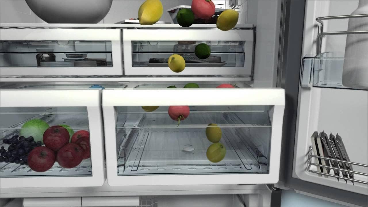 بيكو ثلاجة 626 لتر 4 ابواب نوفروست ديجيتال تاتش استانلس ستيل GNE134626ZXH - الصورة 4