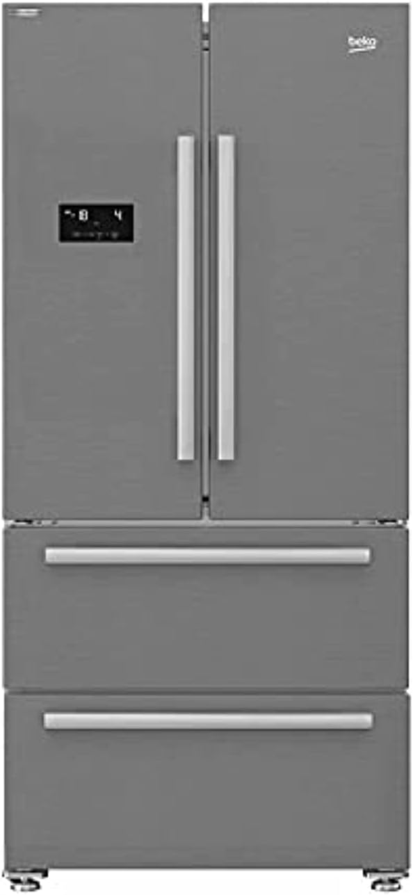 بيكو ثلاجة 605 لتر 4 باب ديجتال نوفروست لون سيلفر GNE60500X