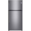 ثلاجه ال جى نوفروست، 592 لتر، موتور انفرتر، فضي  - GR-H822HLHM