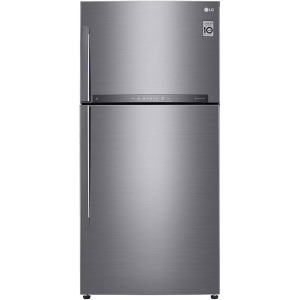 ثلاجه ال جى نوفروست، 592 لتر، موتور انفرتر، فضي  - GR-H822HLHM