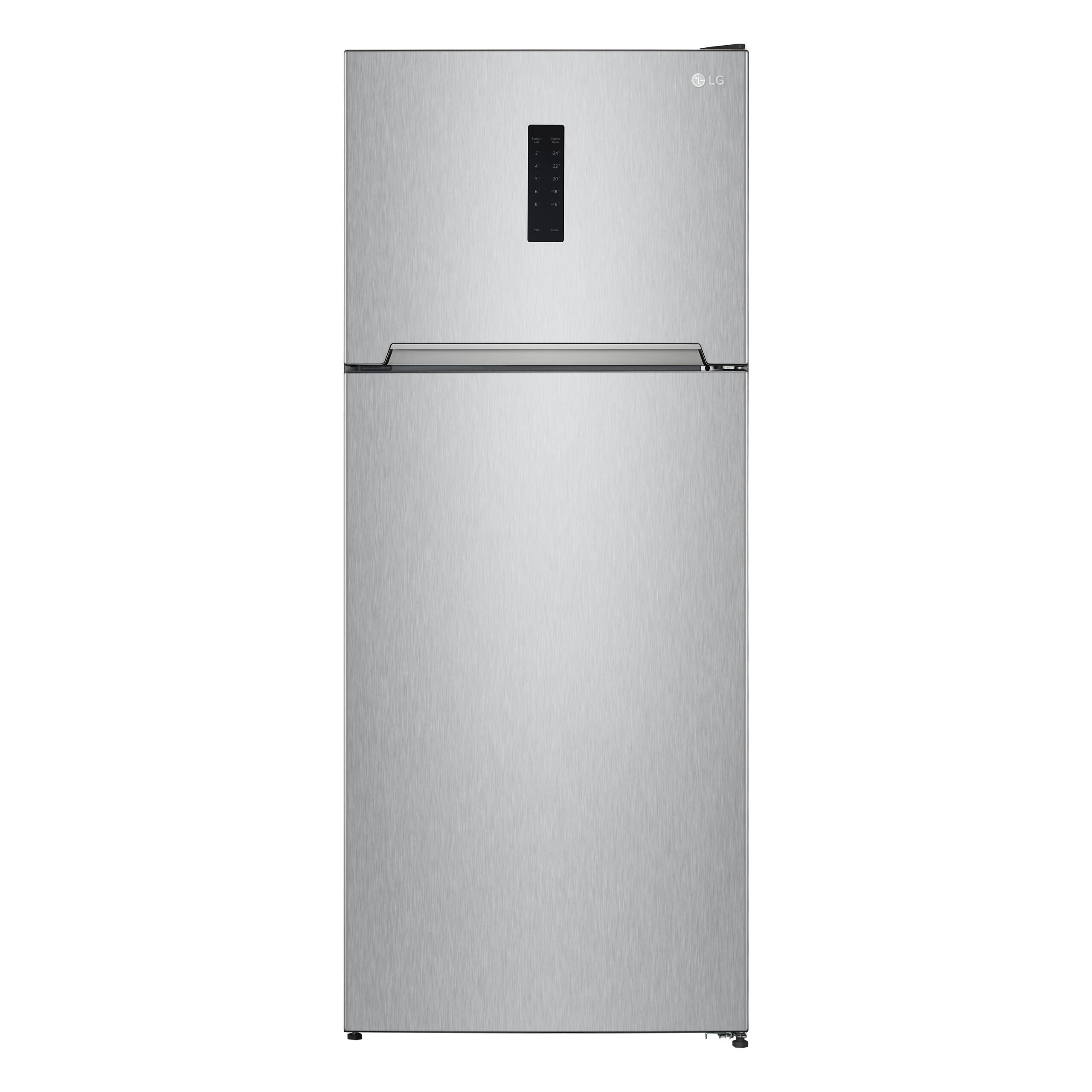 LG Refrigerator, No Frost 401 Liters, Silver - GTF402SSAN
