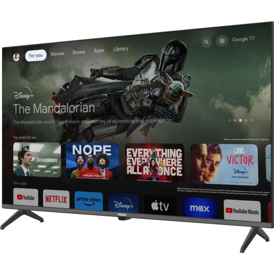Haier 43 Inch FHD Smart LED TV with Built-in Receiver - H43K80EF - Image 2
