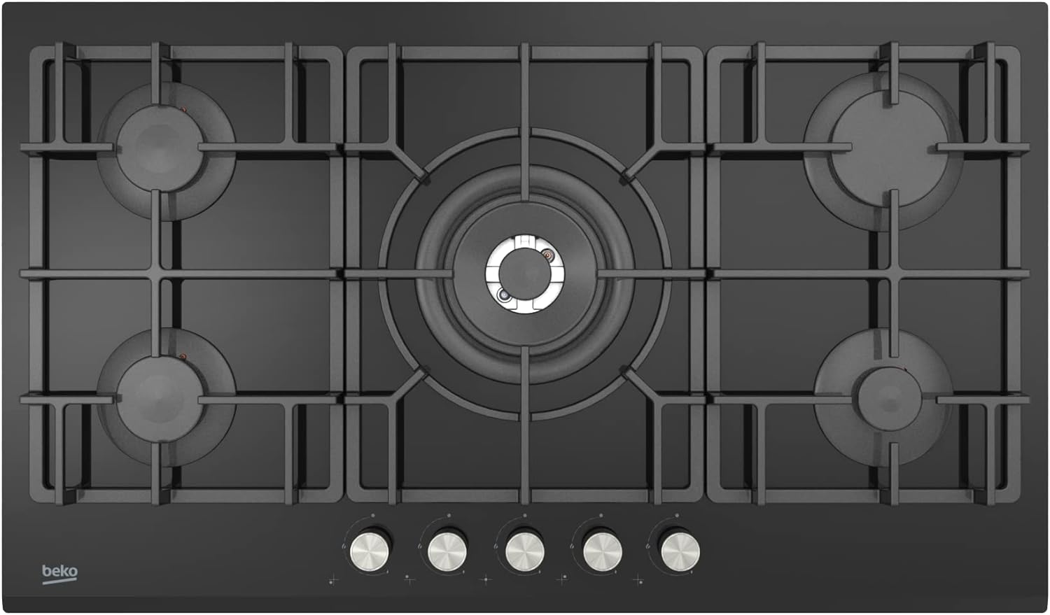 Beko HISW95226SEL Built-in Gas Hob Black