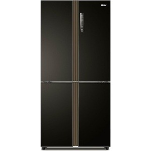 ثلاجة هاير نوفروست، 512 لتر، اسود - HRF-530TDBG