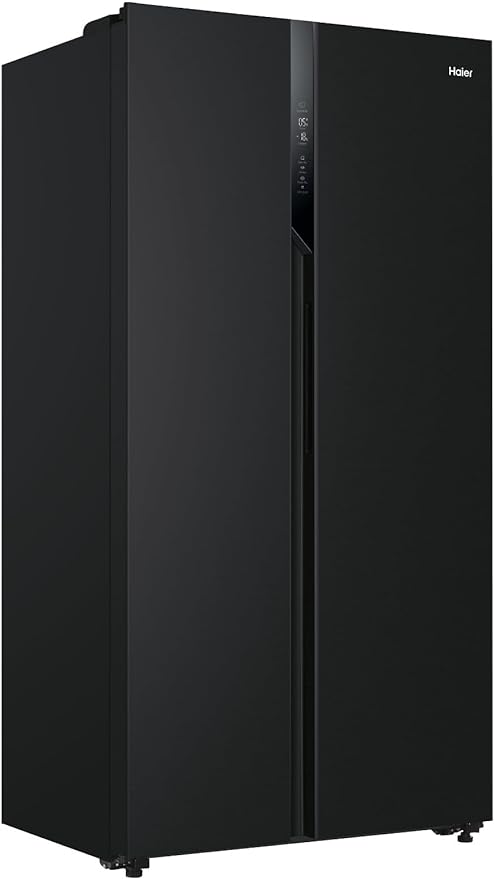 ثلاجة نوفروست هاير، 521 لتر، انفرتر، اسود - سايدx سايد HRF-570SDBM - الصورة 2