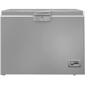 Beko HSA32500S Chest Freezer, 315 Liters - Silver