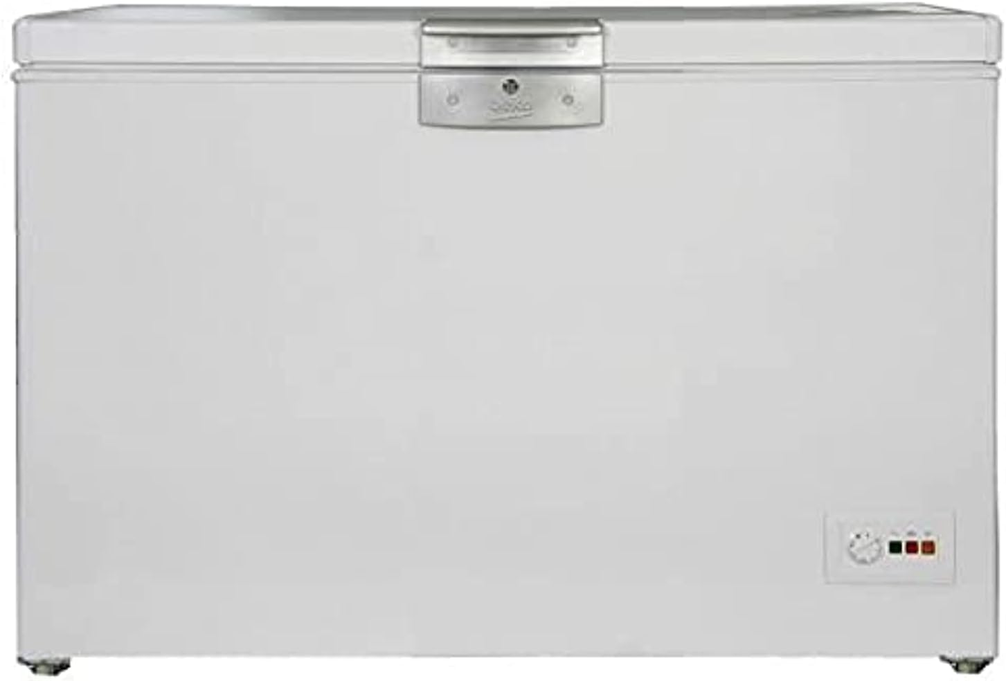 Beko HSA40500S Chest Freezer, 375 Liters - Silver