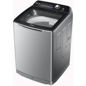 غسالة اوتوماتيك هاير تحميل علوي مع 12 برنامج ، 20 كجم، فضي - HWM200-1678S، 20 كيلوجرام