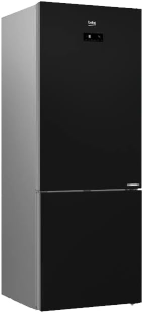 بيكو ثلاجة كومبي 560 لتر نوفروست ديجيتال تاتش اسود زجاج موديل-RCNE560E35ZGB - الصورة 2