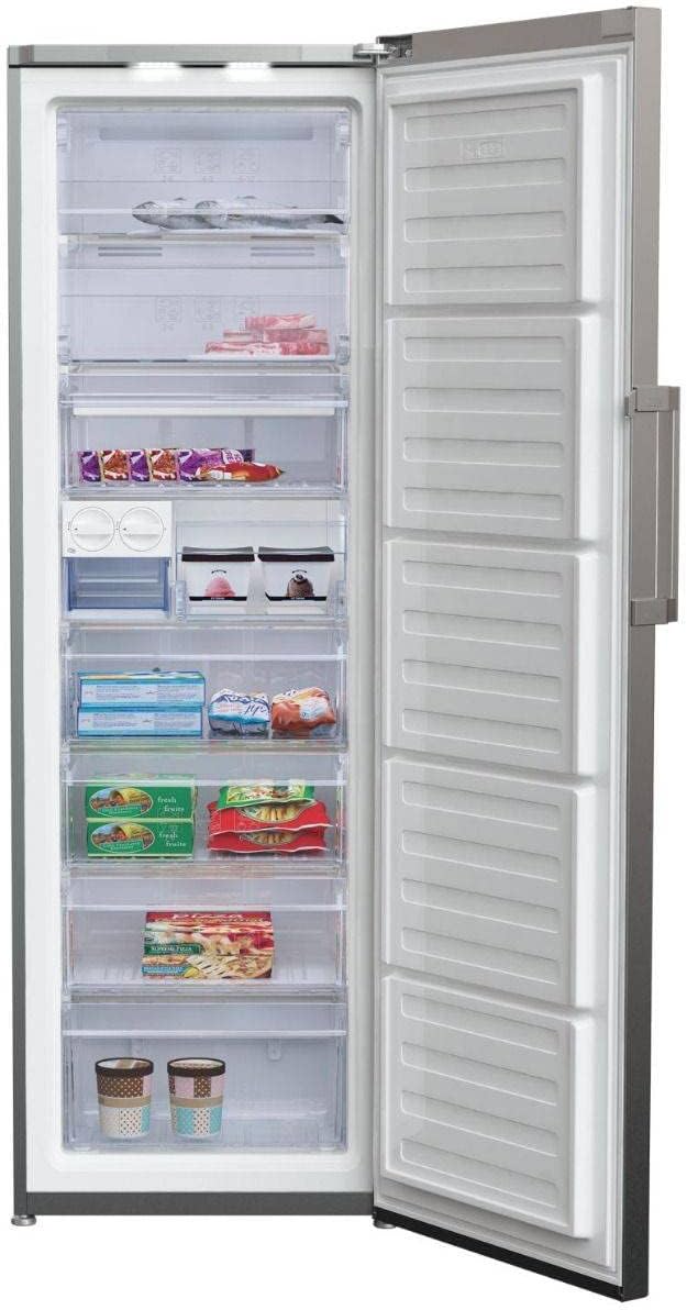 بيكو ديب فريزر ديجيتال 8 ادراج Rfne312E13S – 312 لتر- نوفروست، فضي - الصورة 3