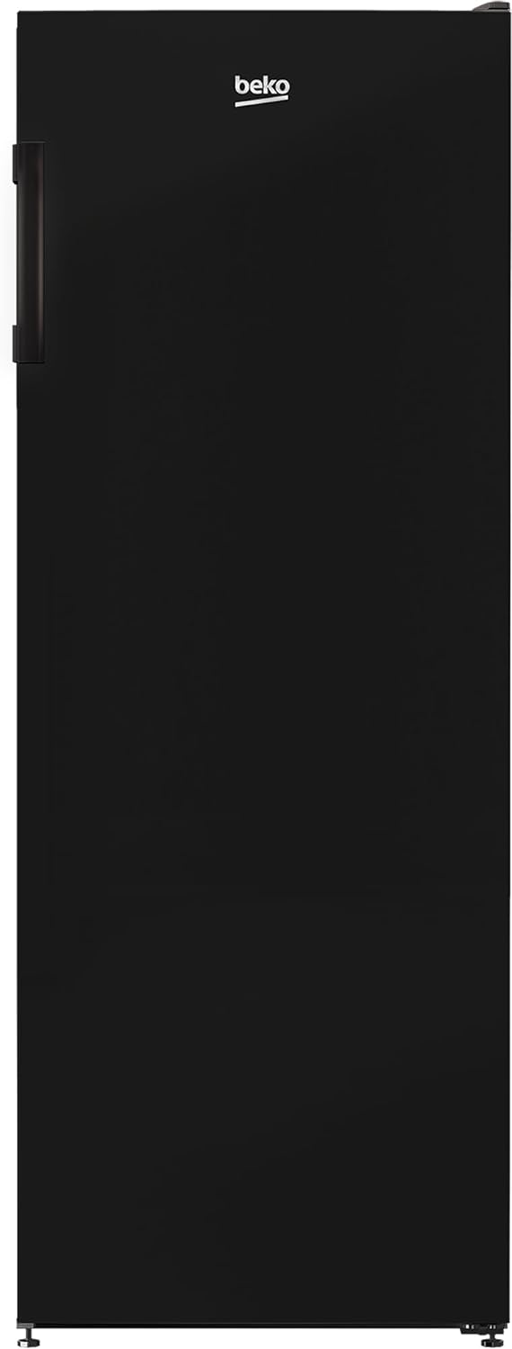 فريزر عمودي سعة 168 لتر بتصميم بتجميد سريع مكون من 5 أدراج مزود بمؤشر ليد علوي ، أسود، RFNM200E20B