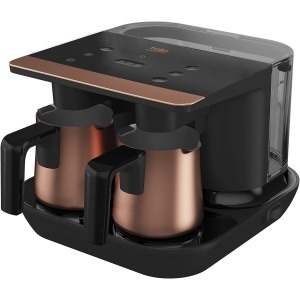 بيكو ماكينة تحضير القهوة التركي TKM8961B، اسود