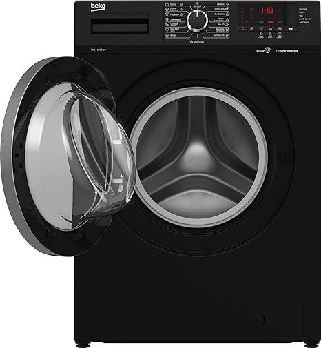 بيكو غسالة ملابس فول أوتوماتيك 7 كيلو 1000 لفة ديجيتال انفرتر لون أسود WTV 7512 XBCI - الصورة 4