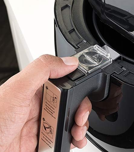 بلاك اند ديكر قلاية بدون زيت بتقنية التسخين الحراري السريع AF250G-B5، 2.5 لتر، 800 جم - اسود وذهبي - الصورة 5