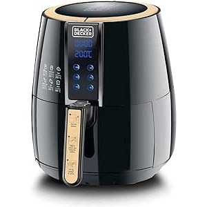 Black & Decker AF400-B5 Digital Aerofry Air Fryer, 4 Liter-2 YEARS WARRANTY