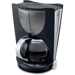 بلاك اند ديكر ماكينة تحضير القهوة DCM80-B5، 12 كوب - اسود