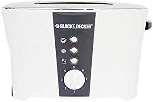 بلاك اند ديكر محمصة خبز تتسع لقطعتين بخاصية كول تتش - ابيض، ET122-B5 - الصورة 2