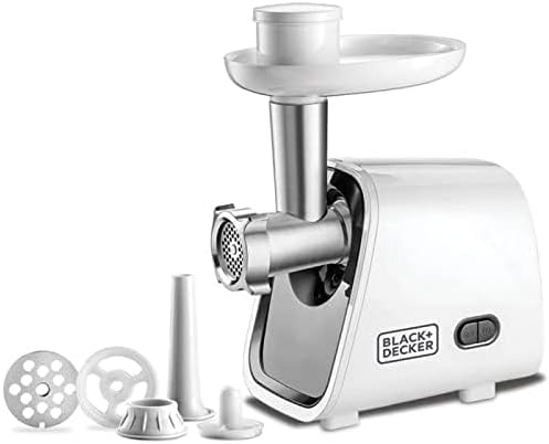 Black + Decker 1500 watt meat grinder, white - FM1500-B5 - Image 2