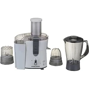بلاك اند ديكر عصارة وخلاط ومطحنة ومفرمة 500 واط- JBGM600-B5