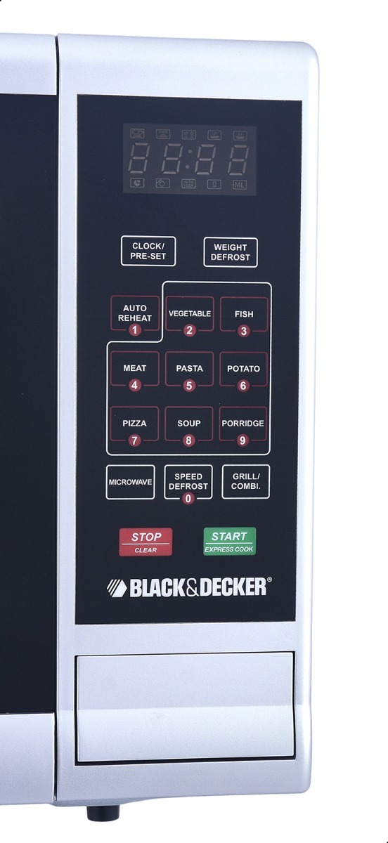 بلاك اند ديكر مايكرويفMZ3000PG-B5 سعة 30 ليتر - فضي - الصورة 3