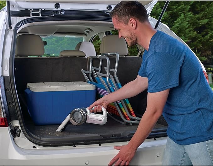 بلاك اند ديكر مكنسة غبار محورية تعمل ببطارية ليثيوم ايون 14.4 فولت صنف 5306 - الصورة 3