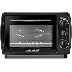 بلاك اند ديكر فرن كهربائي 19 لتر أسود موديل TRO19RDG