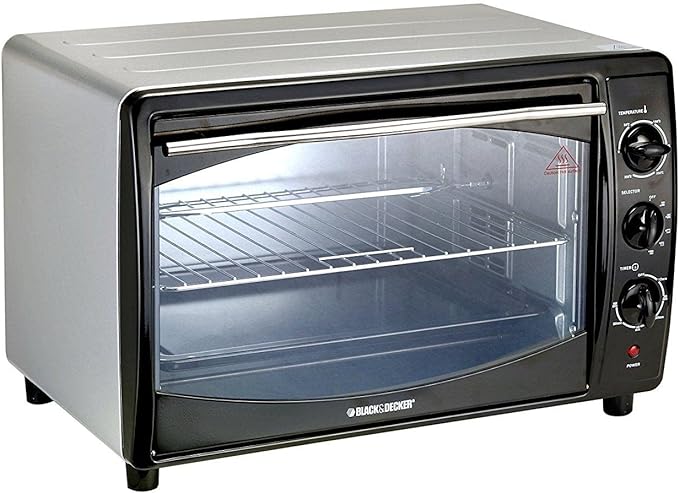 بلاك اند ديكر فرن ثابت من غير تدعيم يعمل على الكهرباء ، لون فضي - TRO60-B5 - الصورة 2