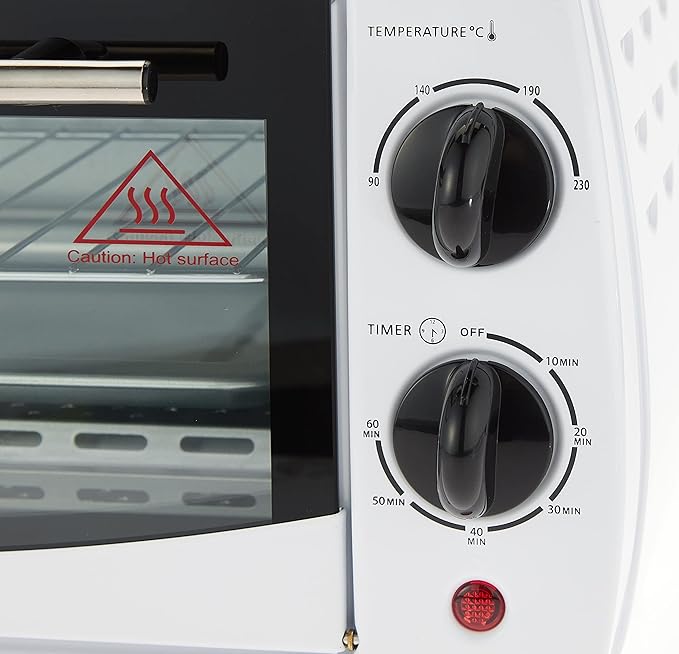 بلاك اند ديكر - فرن تحميص بزجاج مزدوج بسعة 9 لترات TRO9DG-B5 أبيض - الصورة 3
