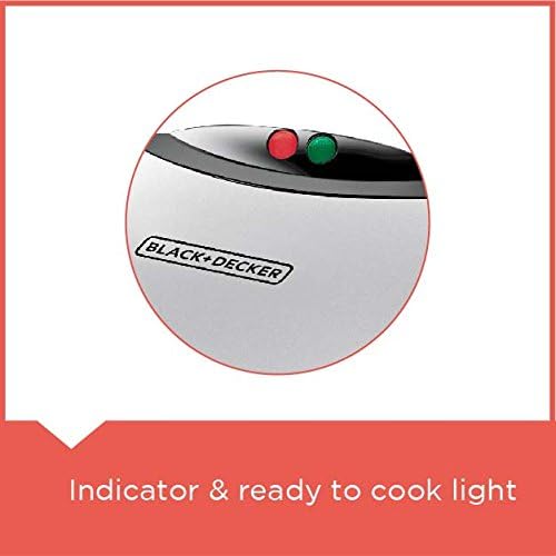 Black & Decker TS2000-B5 2 Slices Sandwich Maker, 750 Watt - Black - Image 3