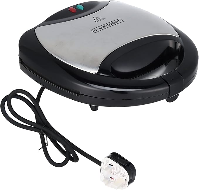 بلاك اند ديكر جهاز صنع الساندويتشات والوافل وشواية 3 فى 1 TS2090-B5، 750 وات