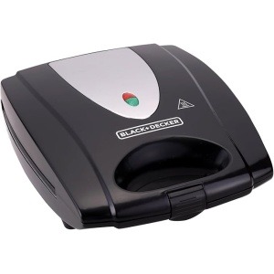 بلاك اند ديكر جهاز صنع الساندويتشات 4 فتحات Ts4080-B5 ، 1400 وات - اسود