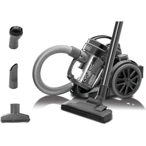 بلاك اند ديكر مكنسة كهربائية  1300 واط بدون كيس متعدد الدوامات ، اسود - VM1480-B5