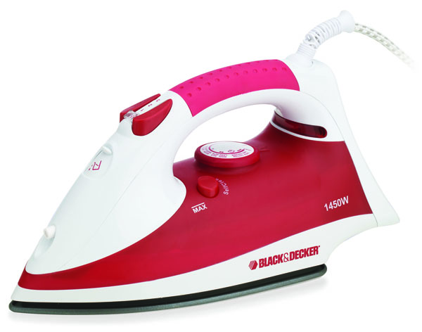 Black & Decker Steam Iron, 1400W - X750R