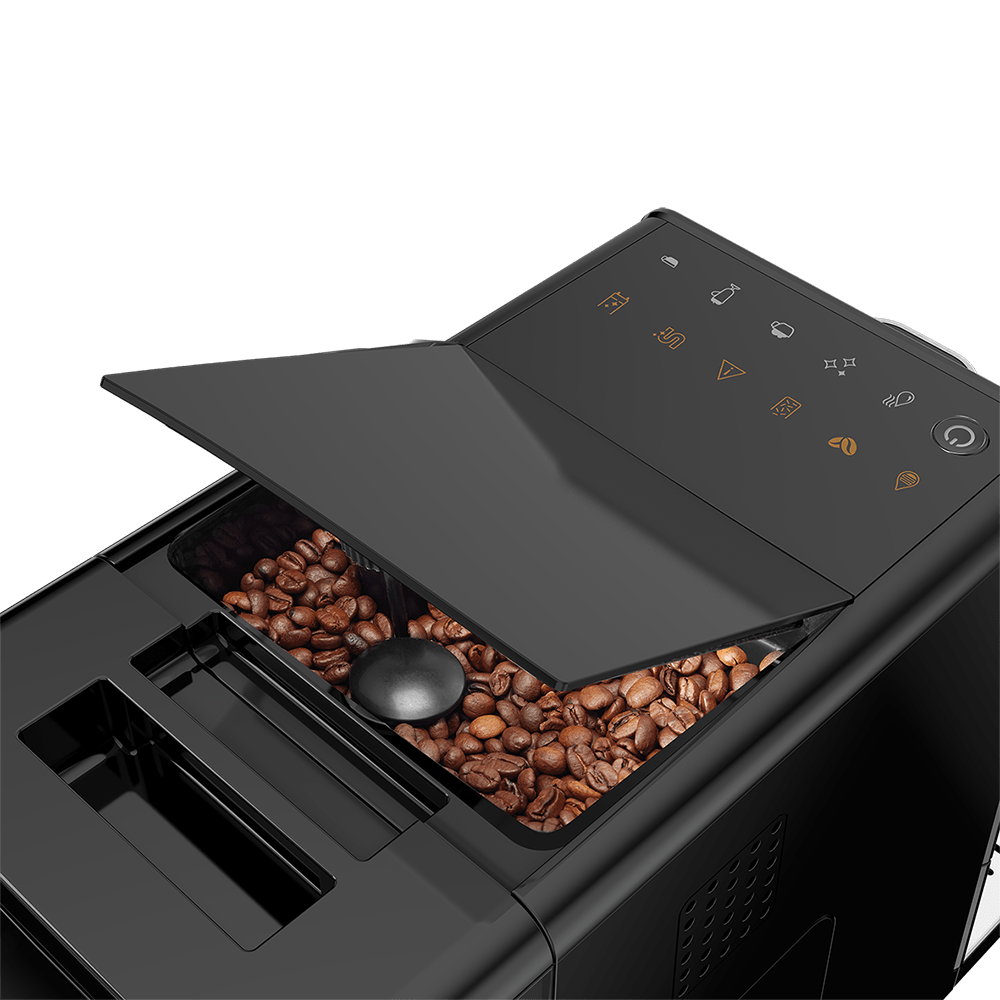 ماكينة قهوة اوتوماتيك بيكو ، 1350 وات، مع مطحنة وكوب لبن، اسود - CEG 3194 B - الصورة 6