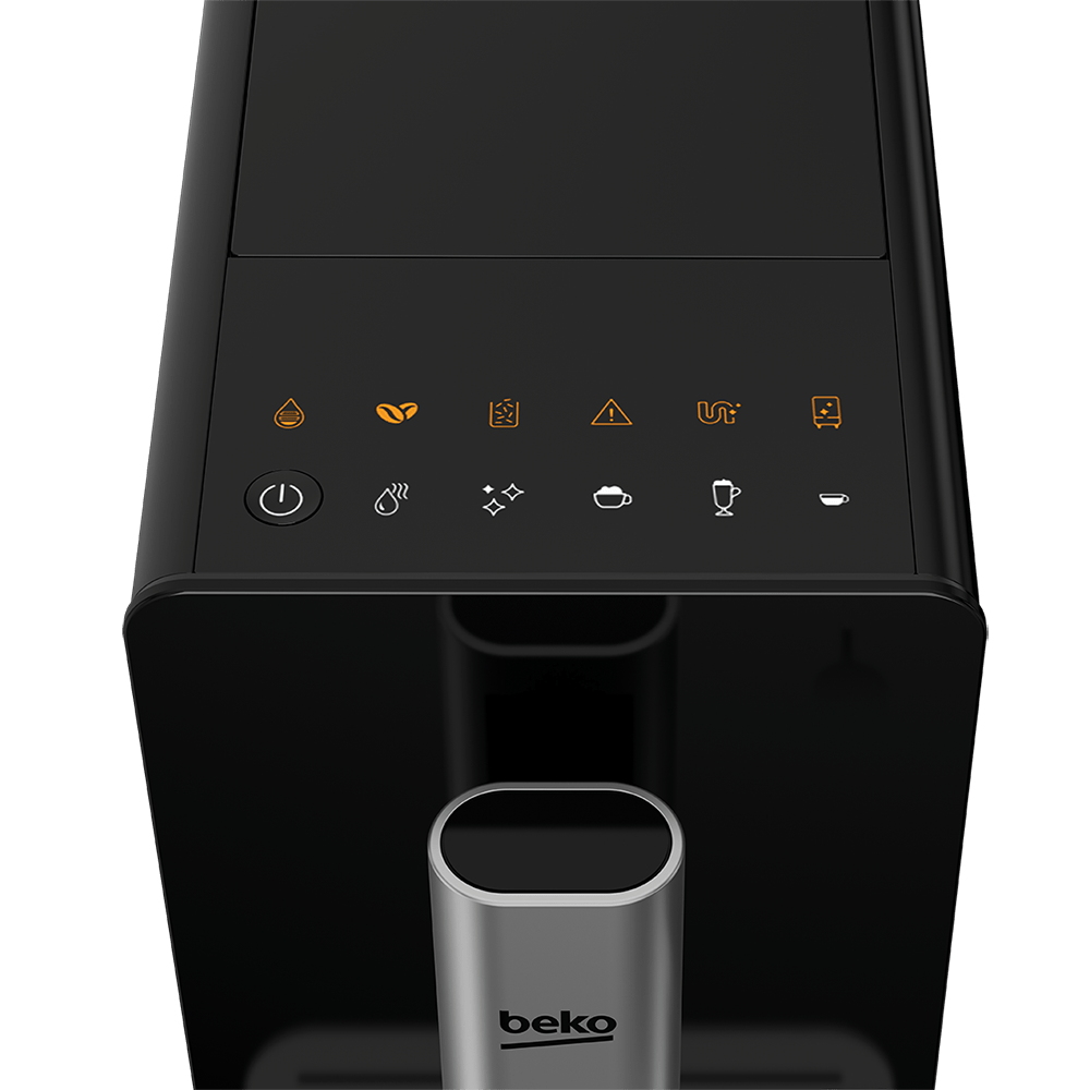 ماكينة قهوة اوتوماتيك بيكو ، 1350 وات، مع مطحنة وكوب لبن، اسود - CEG 3194 B - الصورة 4