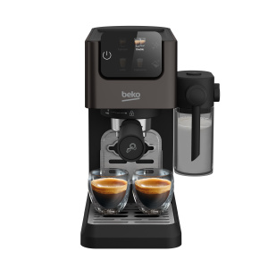 Beko Espresso Coffee Machine, 1628W, Stainless Steel - CEP5464DX