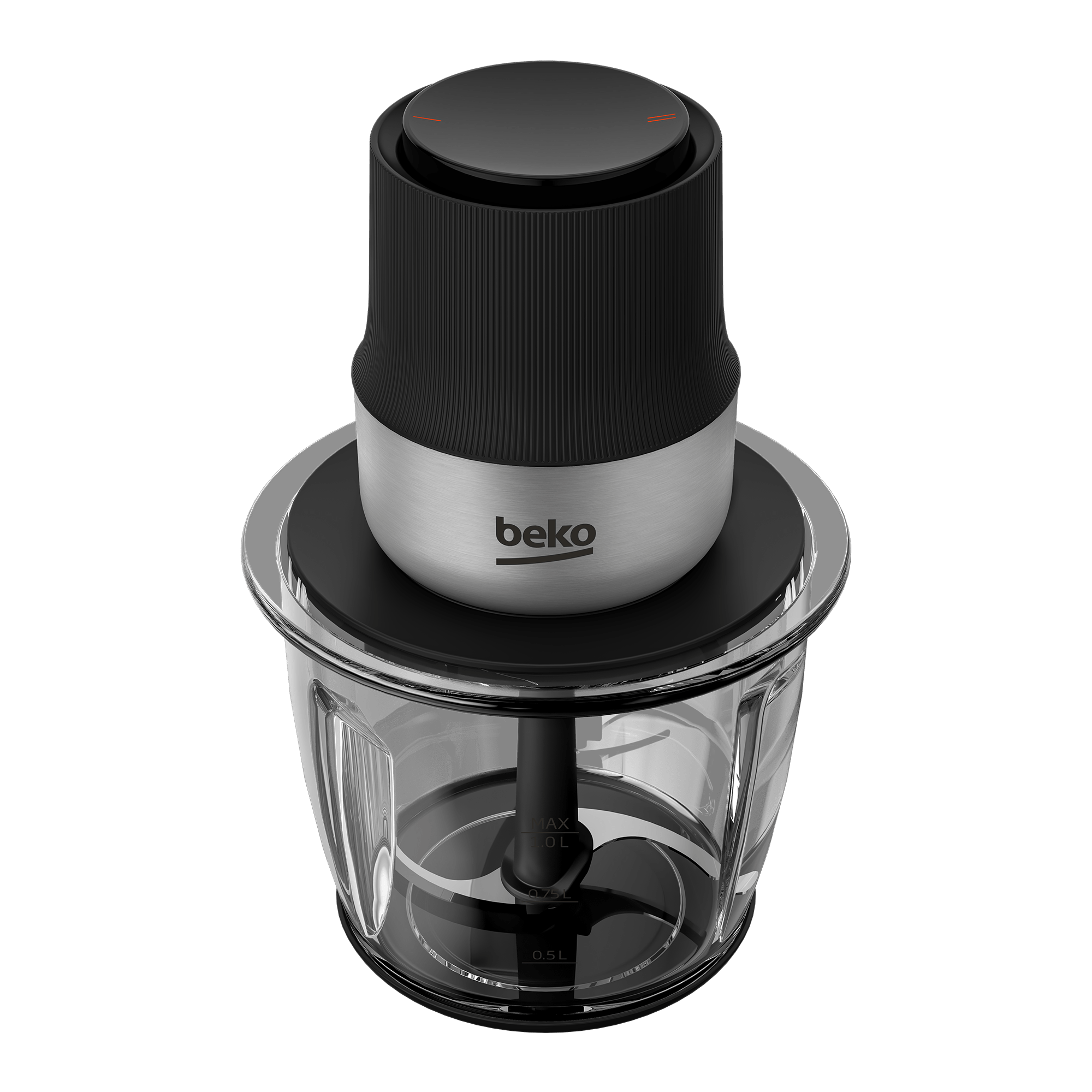 كبة بيكو ، 400 وات ،1 لتر ، اسود و ستانلس ستيل - CHG81442BX - الصورة 2