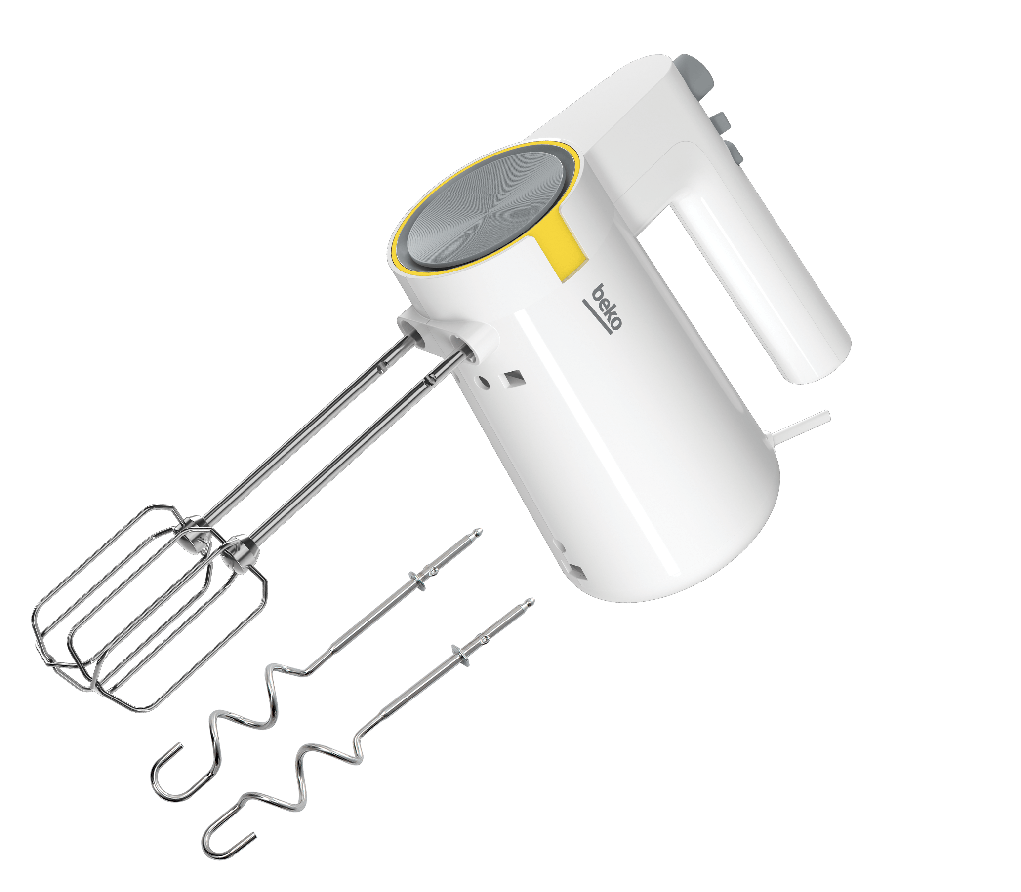 مضرب يدوي بيكو ، 425 وات، ابيض - HMM62404W - الصورة 3