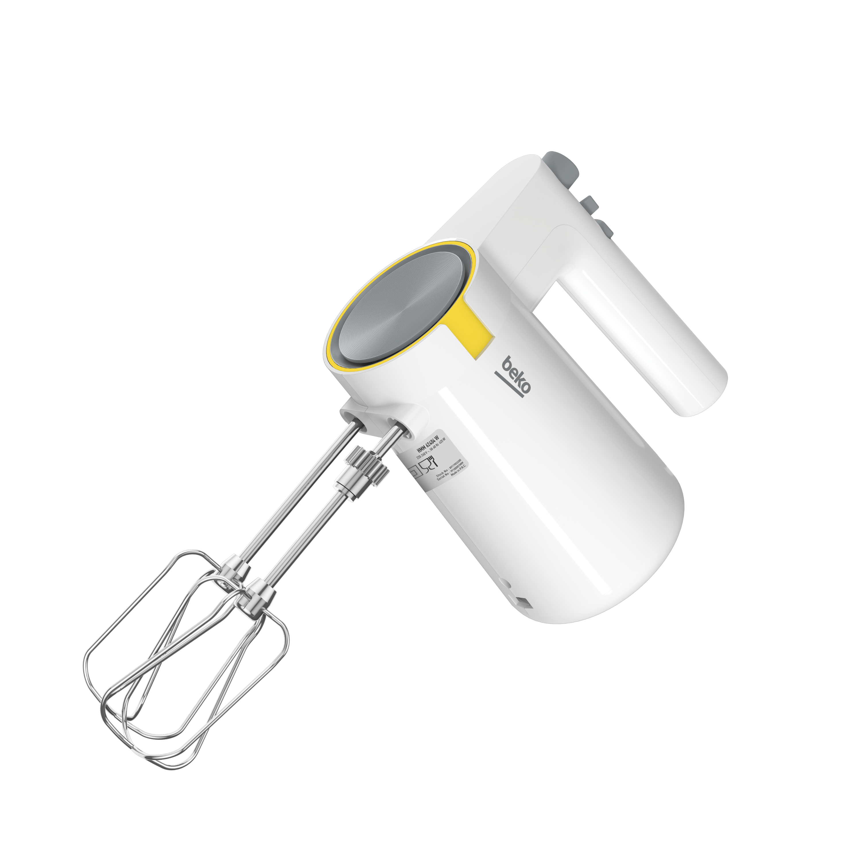 مضرب يدوي بيكو ، 425 وات، ابيض - HMM62404W - الصورة 4