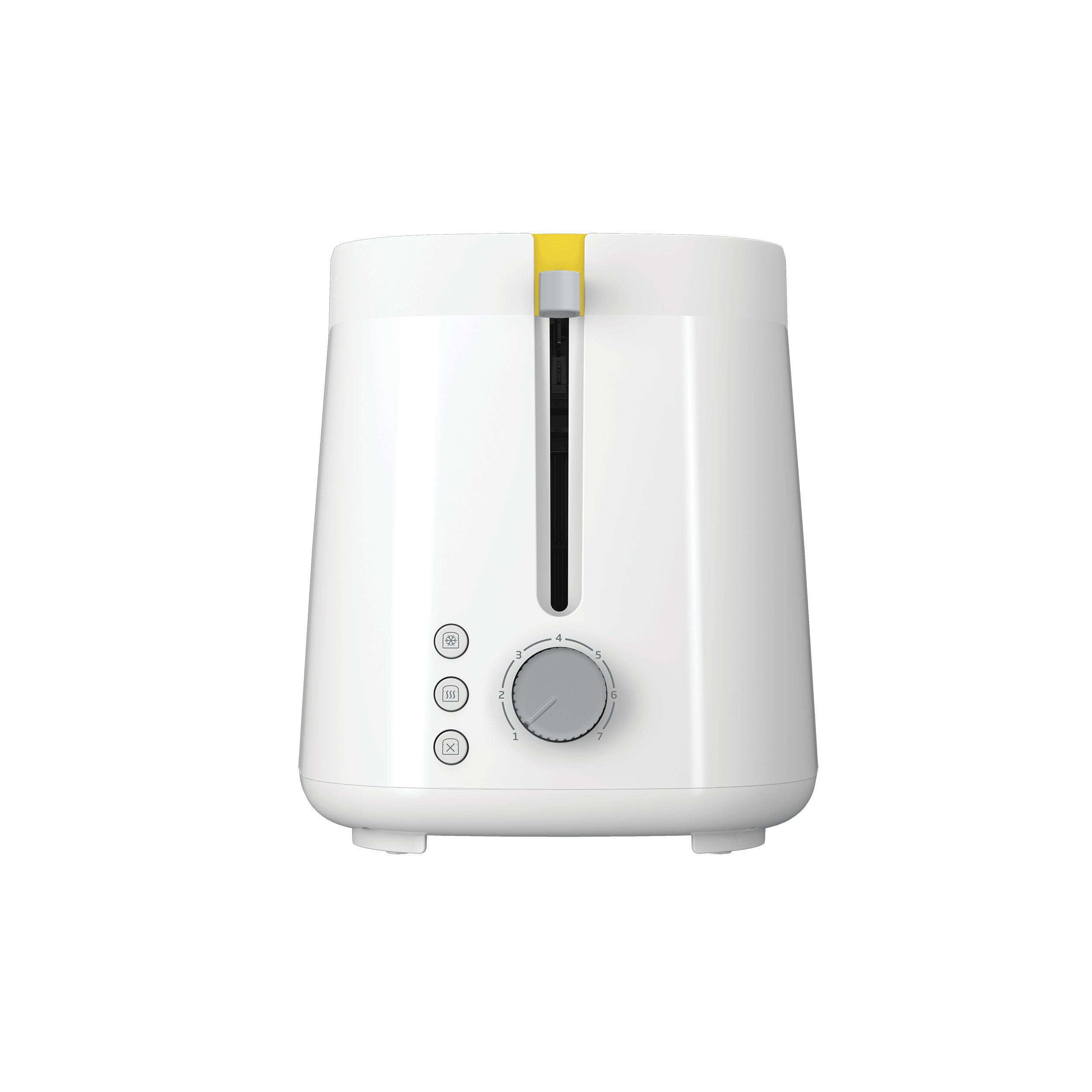 beko Toaster, 2-Slice, 800W, White - TAM4220W - Image 4