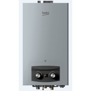 سخان غاز بيكو ديجيتال، 10 لتر، فضي - BGWH10LS