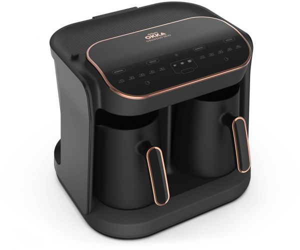 ارزوم اوكا - ماكينة القهوة التركى تاتش اسكرين جرانديوا ديو - نحاسى - OK007