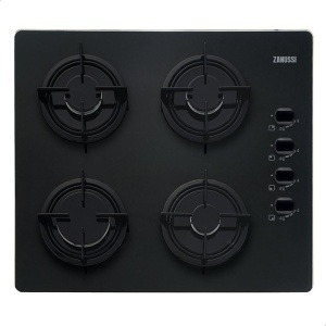 زانوسي مسطح غاز بلت ان 4 شعلات ZGO62414BA - اسود